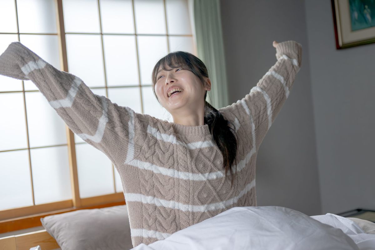 朝の目覚め
