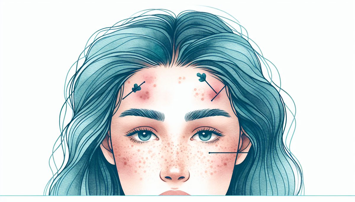 眉毛・眉間に現れる症状